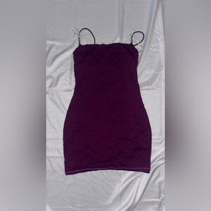 Elegant Purple Women's Dress
